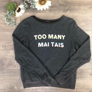 Wildfox Pullover Sweatshirt Sz XS